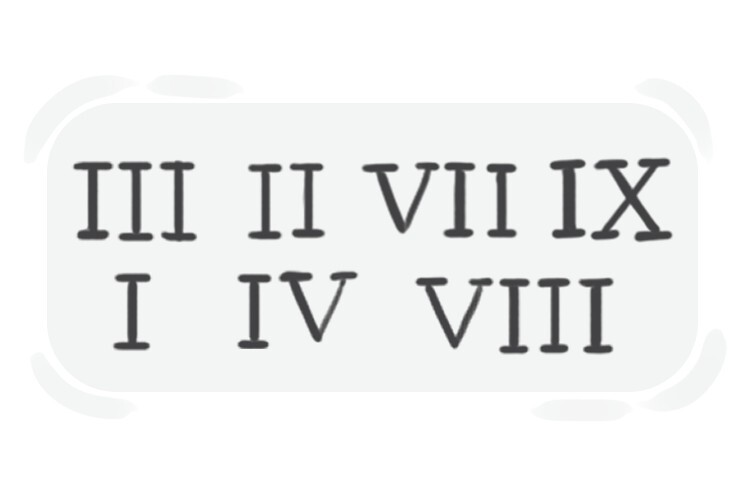 roman numeral m equals