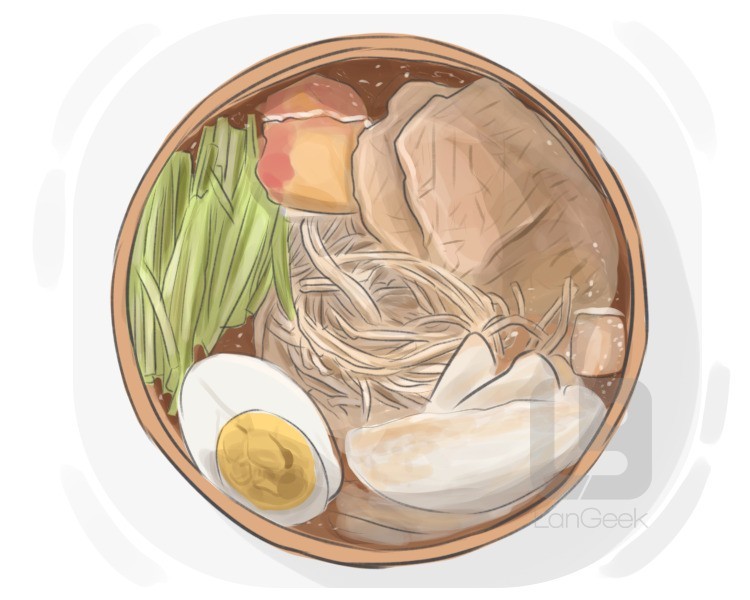 naengmyeon definition and meaning