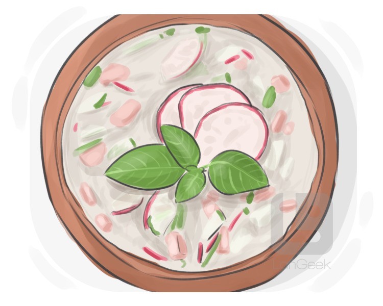 okroshka definition and meaning