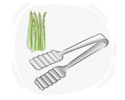 asparagus tongs