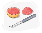 grapefruit knife