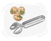 snail tongs