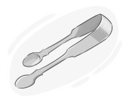 sugar tongs