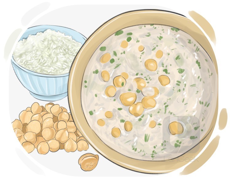 yogurt soup definition and meaning