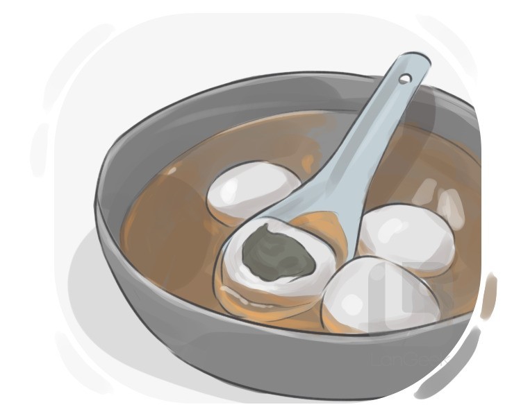 black sesame soup definition and meaning