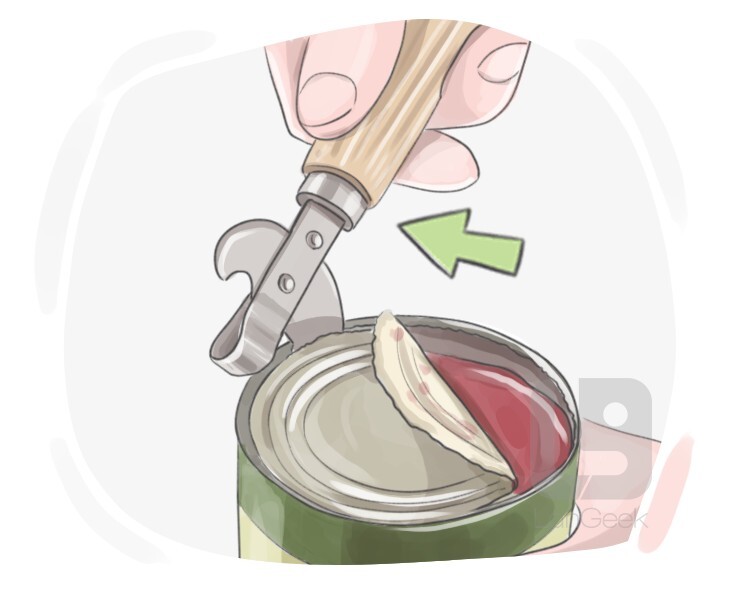 tin opener definition and meaning