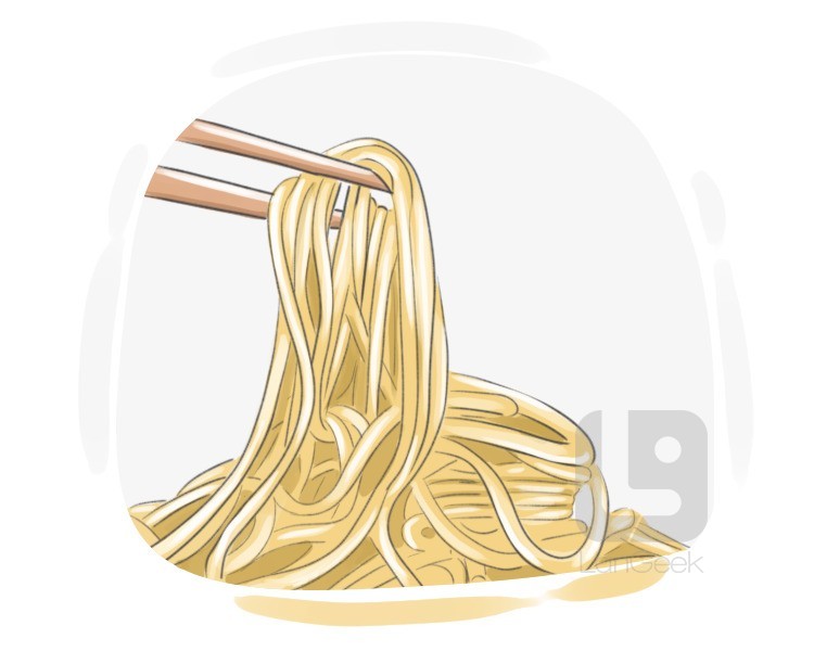 noodle definition and meaning