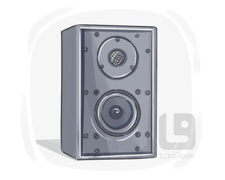 loudspeaker definition and meaning