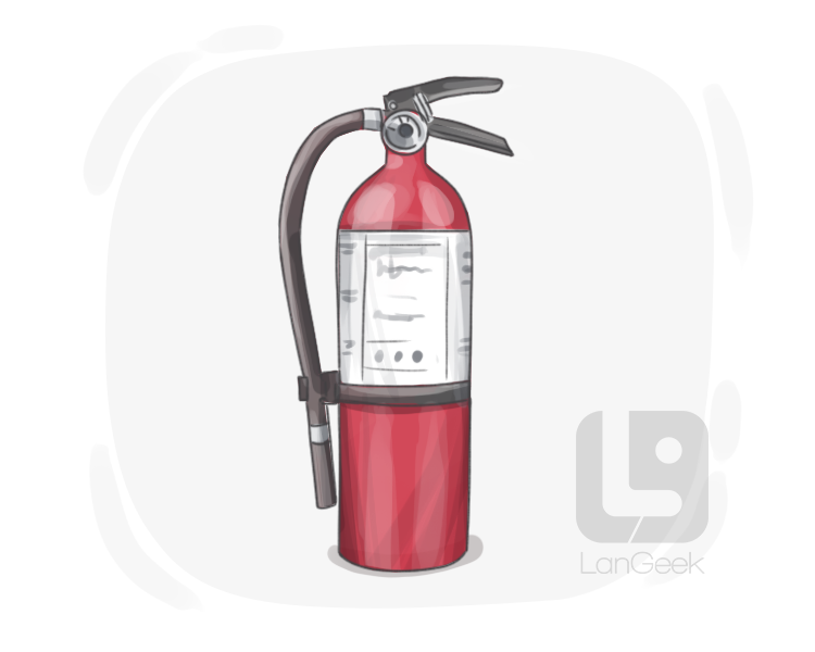 fire extinguisher definition and meaning