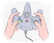 to [be] {one's} thing