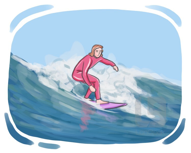 to surf definition and meaning