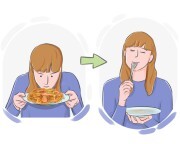 to [get] a taste for {sth}