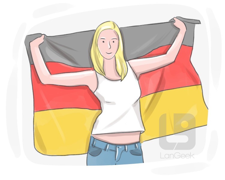 German definition and meaning