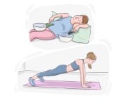 to [keep] in (good|) trim