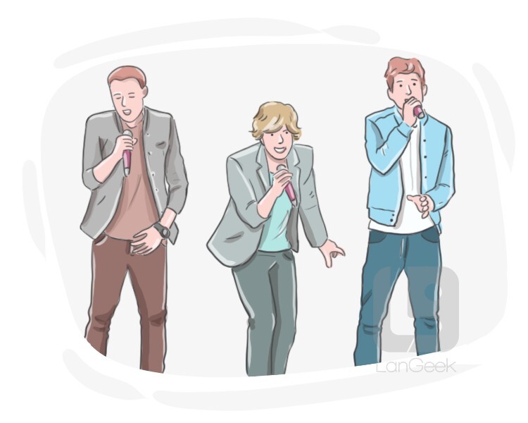 Definition & Meaning of "Boy band" LanGeek
