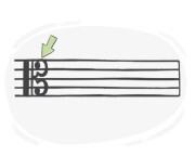 C clef