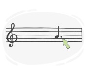 dotted note