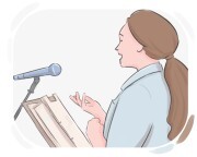 to [talk] like a book