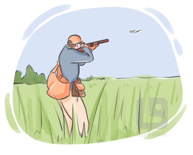 Definition Meaning Of Hunt LanGeek