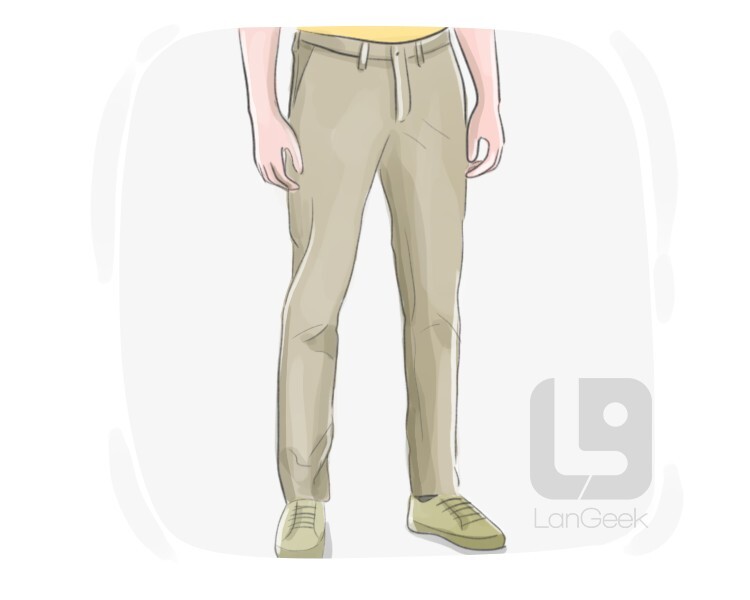 Tapered cheap chinos meaning