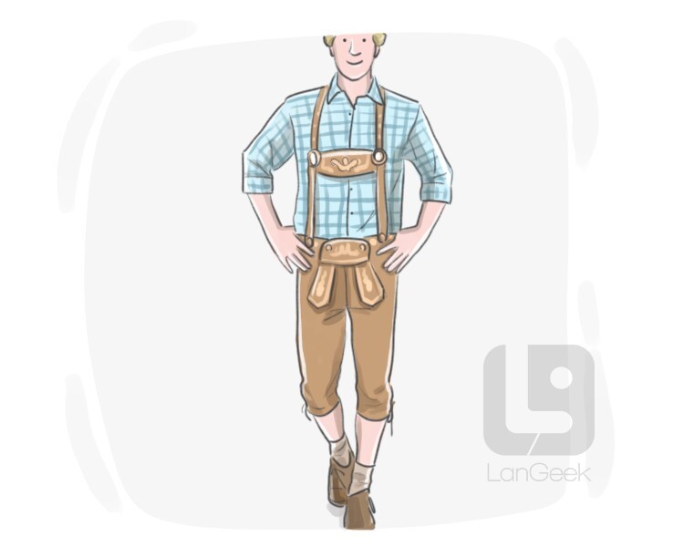 lederhosen definition and meaning