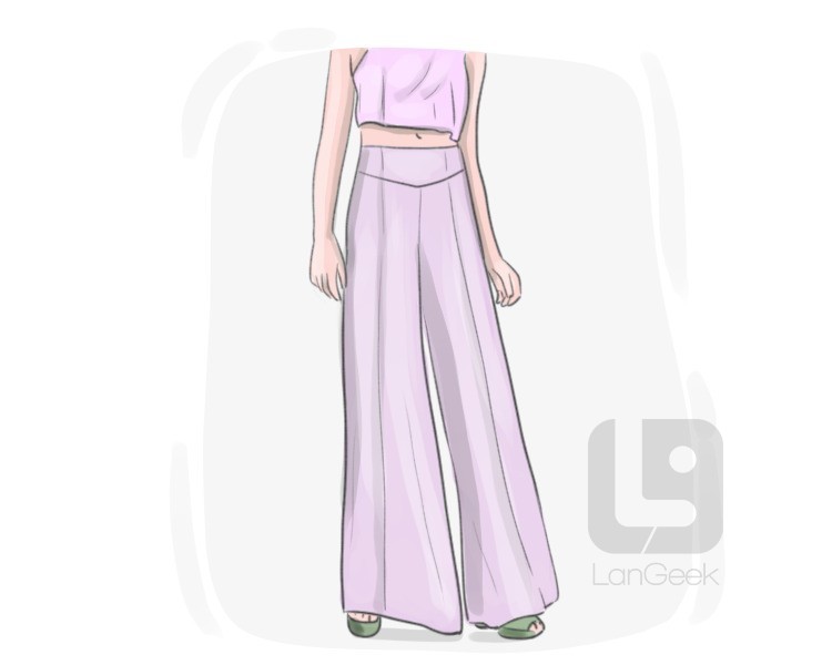 palazzo pants definition and meaning