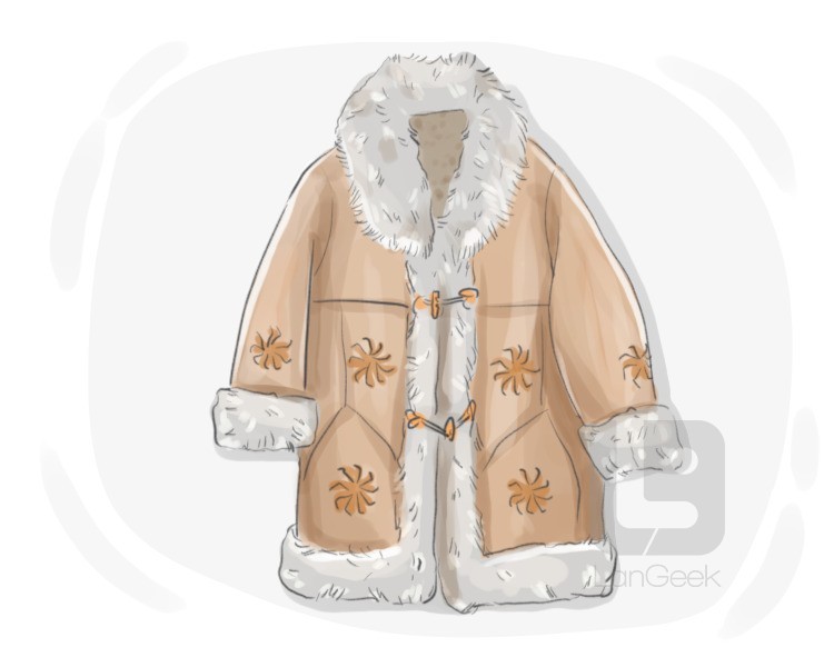 sheepskin coat definition and meaning