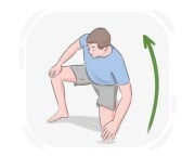 to [regain] {one's} feet