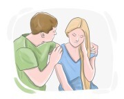 to [mend] {one's} fences