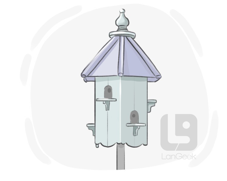 birdhouse definition and meaning