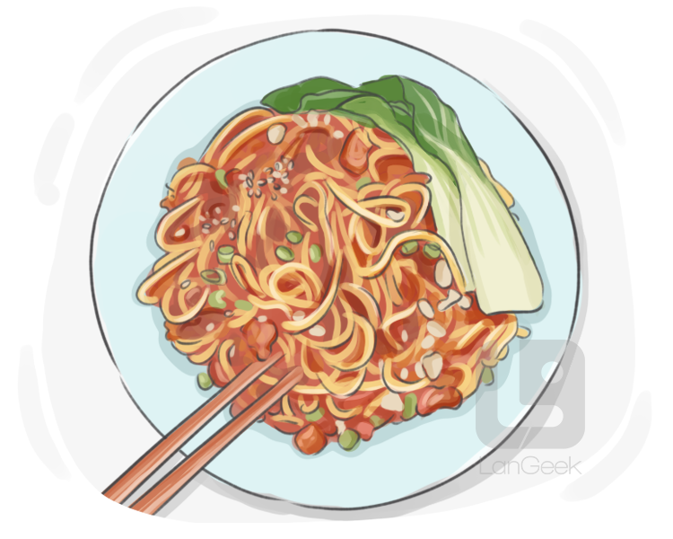 dan dan noodles definition and meaning