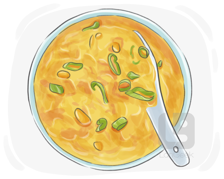 eggdrop soup definition and meaning