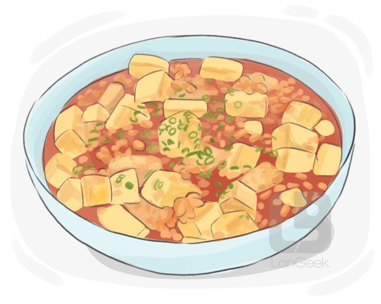 Definition & Meaning of "Mapo tofu" LanGeek