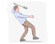 to [fall] on {one's} feet