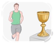 on the way to {doing sth}