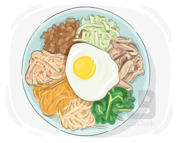 bibimbap definition and meaning