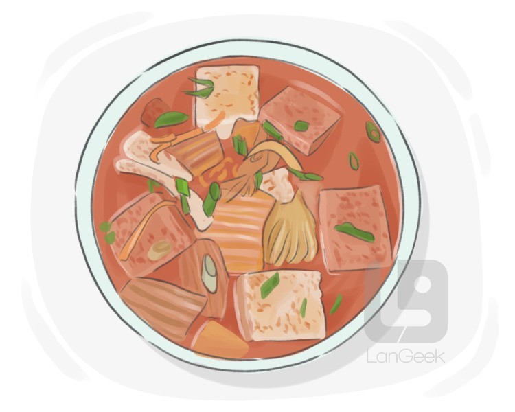 jjigae definition and meaning