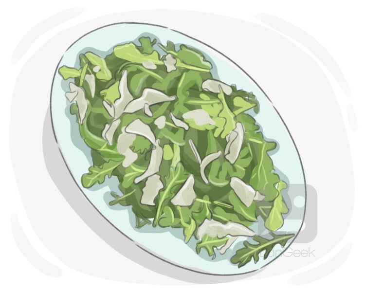Definition & Meaning of "Arugula salad" LanGeek
