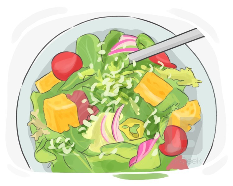 Definition & Meaning of "Italian salad" LanGeek