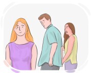 to [have] a roving eye