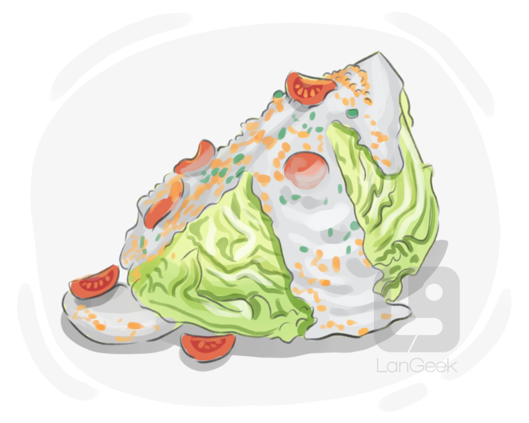 wedge salad definition and meaning