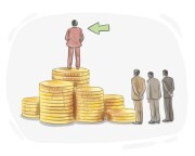 to [have] the world at {one's} feet