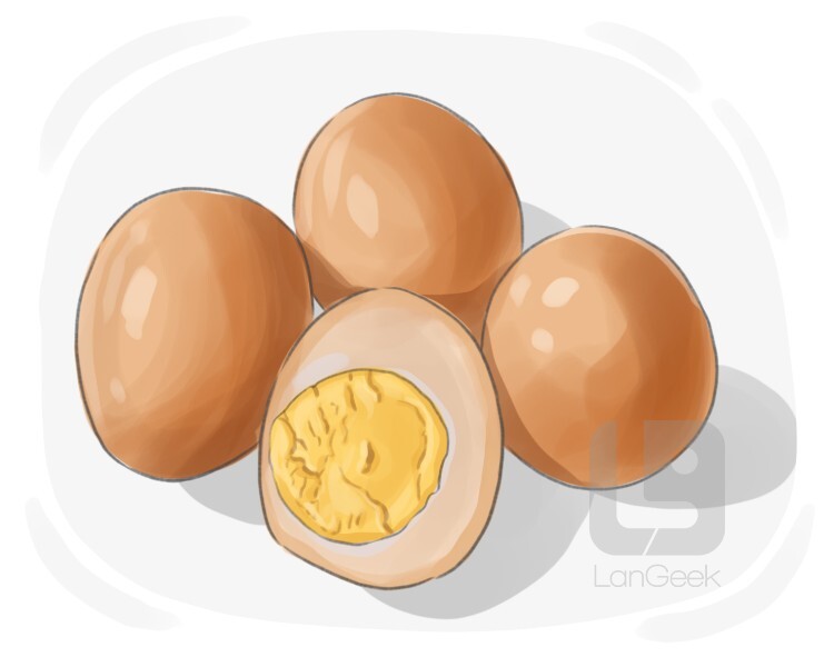 Definition & Meaning of "Smoked egg" LanGeek