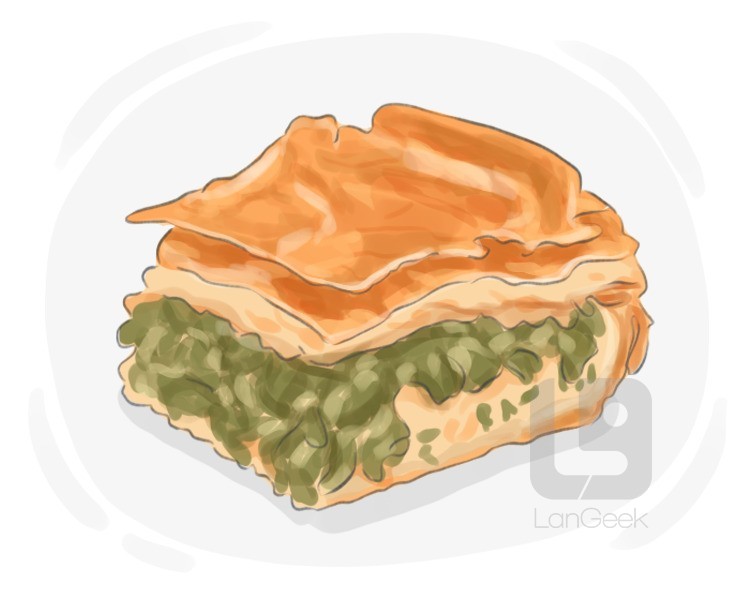 spanakopita definition and meaning