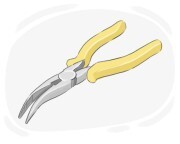 bent-nose pliers