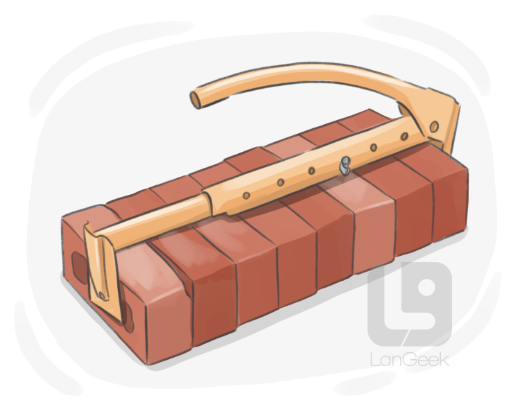 brick tong definition and meaning
