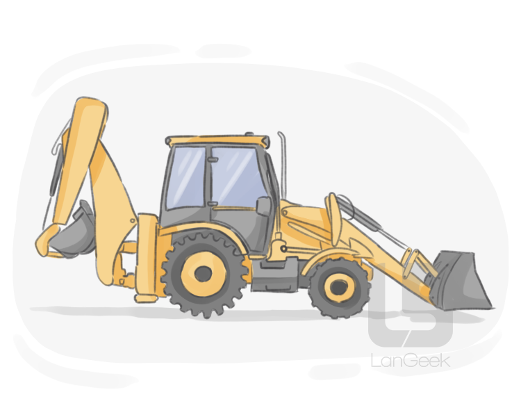 backhoe definition and meaning