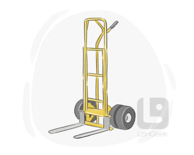 hand truck definition and meaning