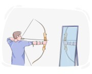 to [cut] {one's} own [throat]