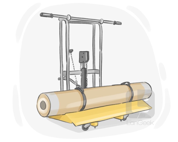 roll lifter definition and meaning